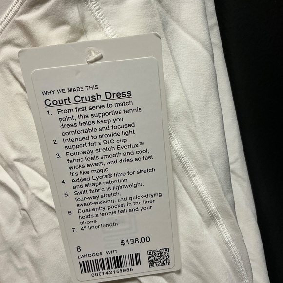 Lululemon court crush dress - Picture 4 of 4